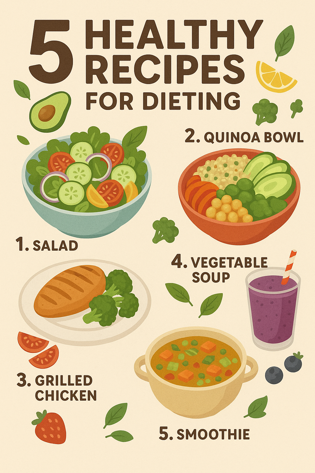 5 Delicious and Healthy Recipes You Need to Try